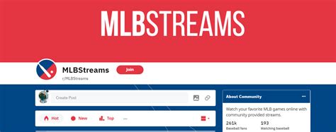 mlb stream redit